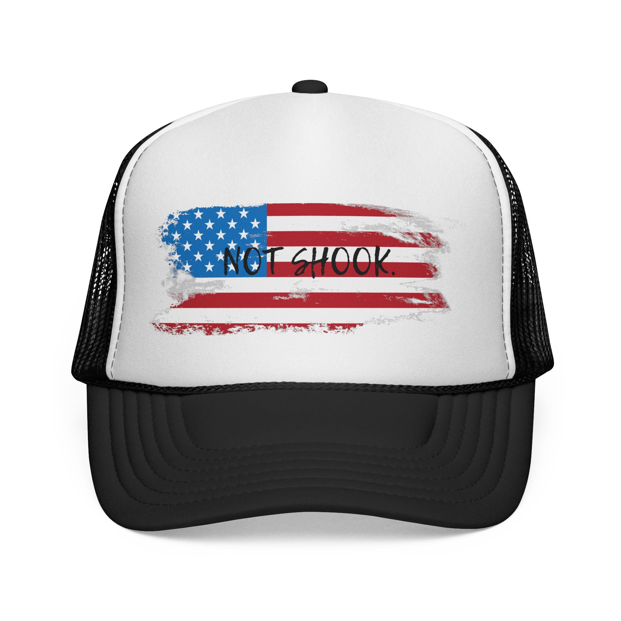 Patriotic Trucker Cap, American Flag Hat, Casual Summer Headwear, Outdoor Fishing Gear, Unique Gift for Holidays