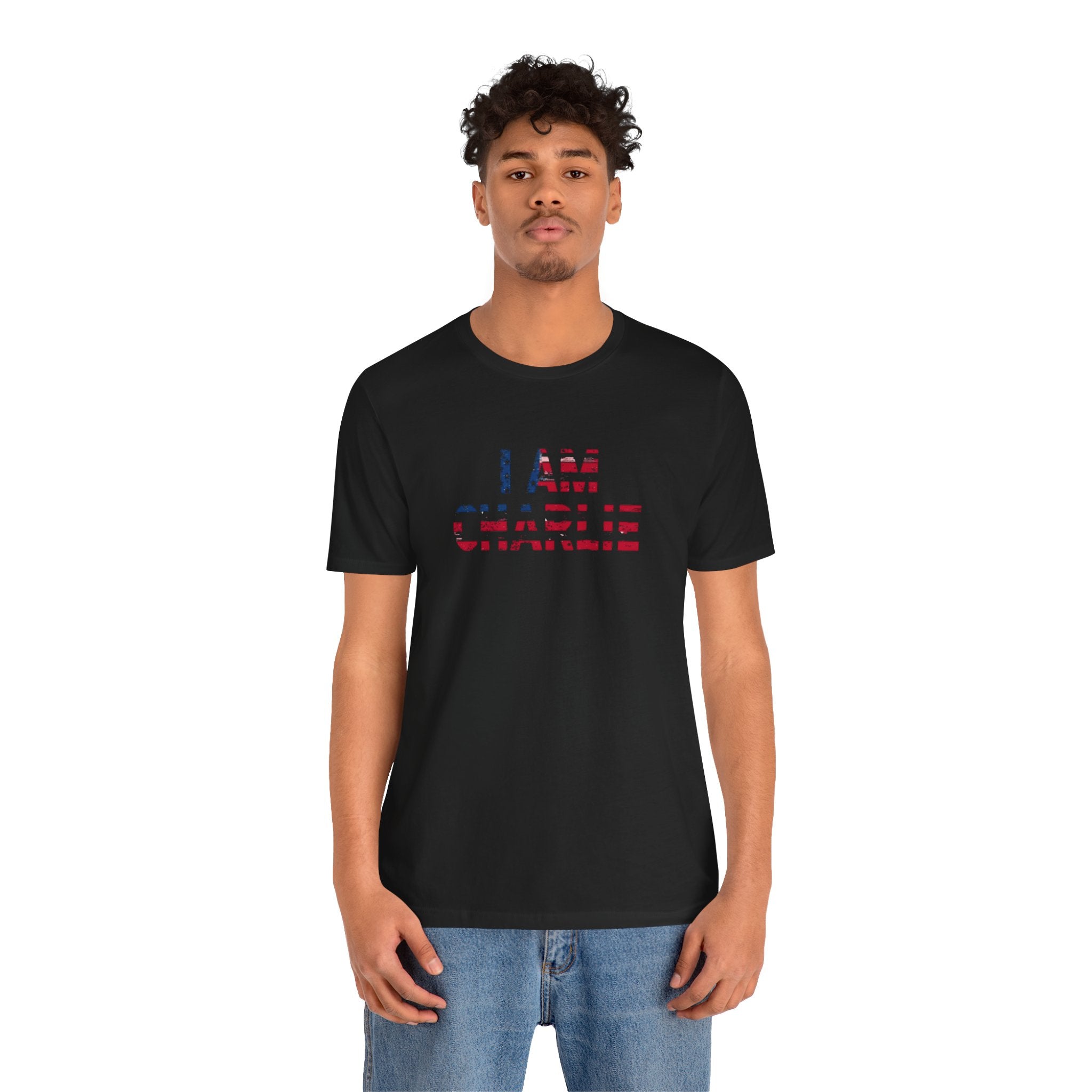Unisex Tee - I Am Charlie | Patriotic Apparel, Freedom Shirt, Casual Fashion, Gift for Activists, Everyday Wear