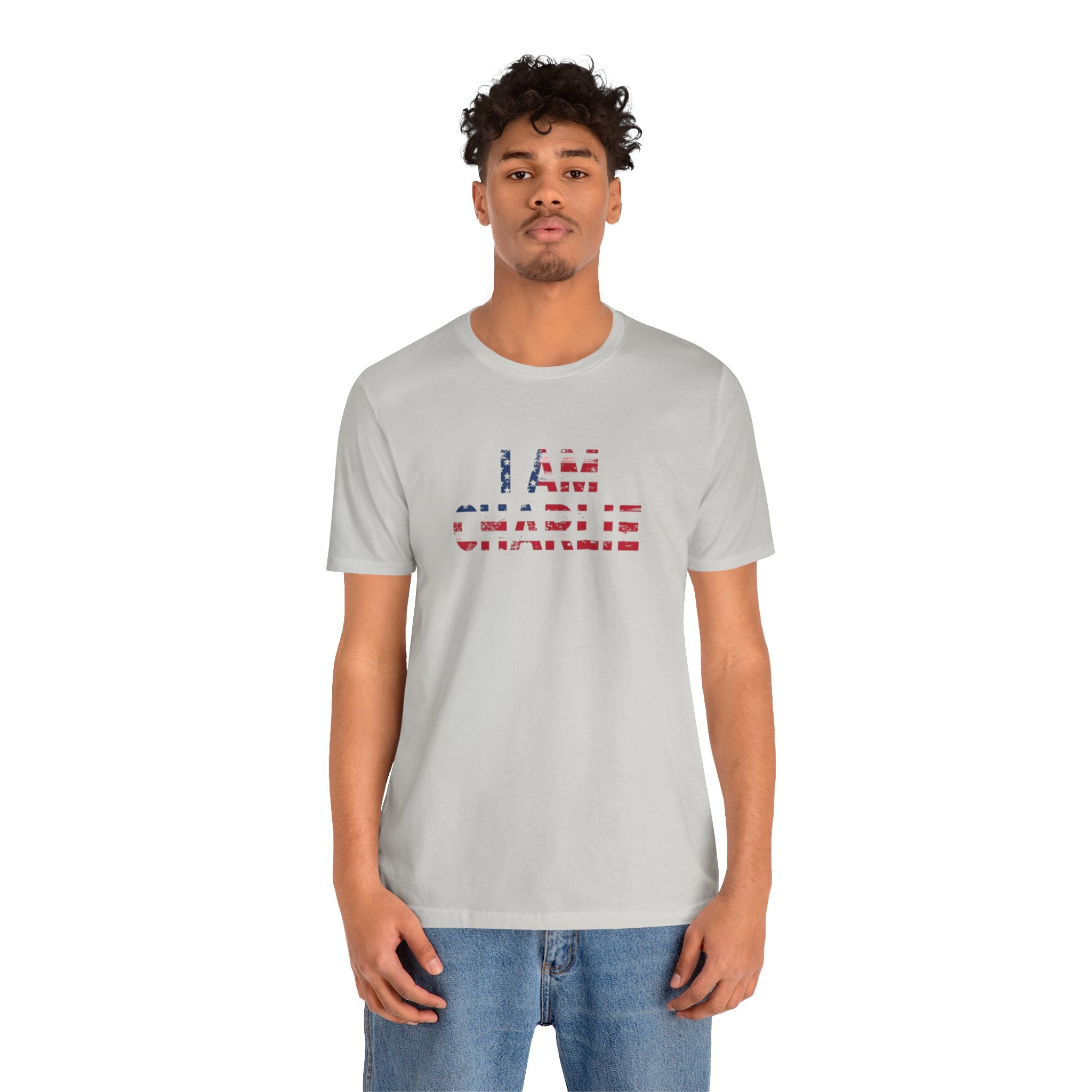 Unisex Tee - I Am Charlie | Patriotic Apparel, Freedom Shirt, Casual Fashion, Gift for Activists, Everyday Wear