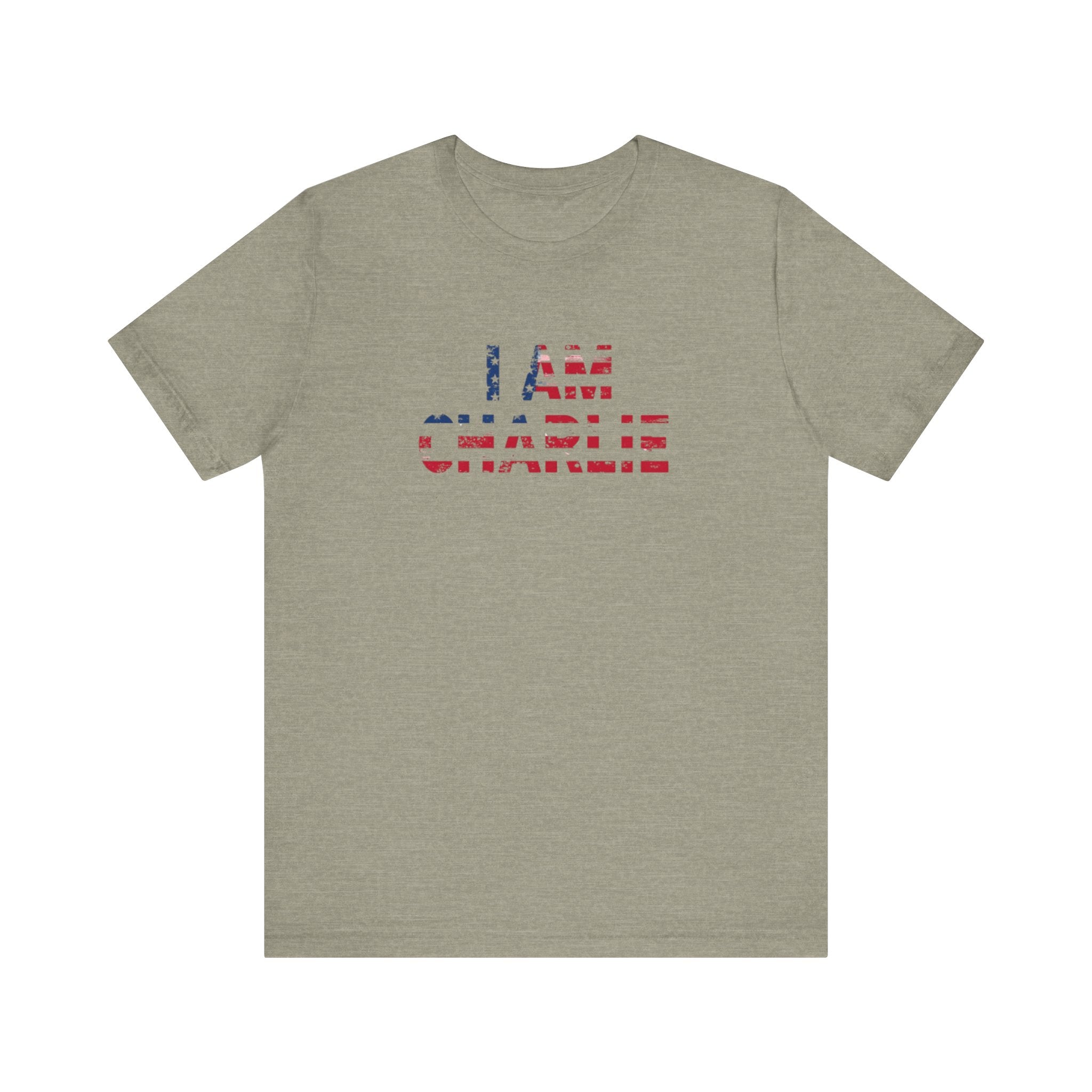 Unisex Tee - I Am Charlie | Patriotic Apparel, Freedom Shirt, Casual Fashion, Gift for Activists, Everyday Wear