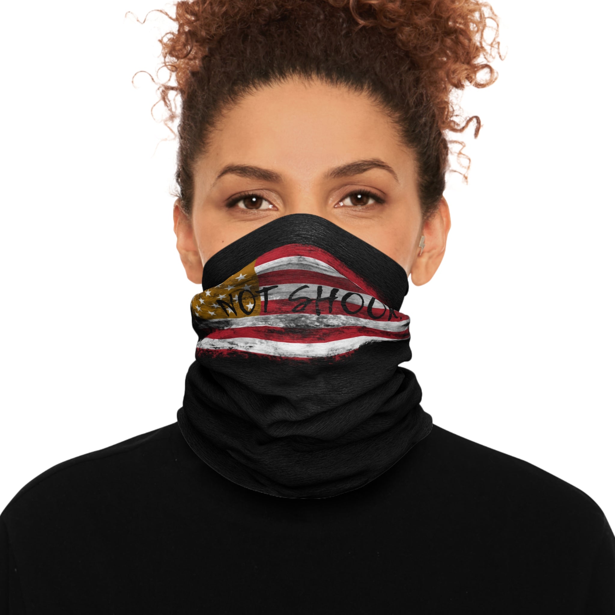 Patriotic Tube Scarf, USA Flag Scarf, Freedom Neck Warmer, Independence Day Accessory, Perfect Gift for Veterans, Unisex Headwear