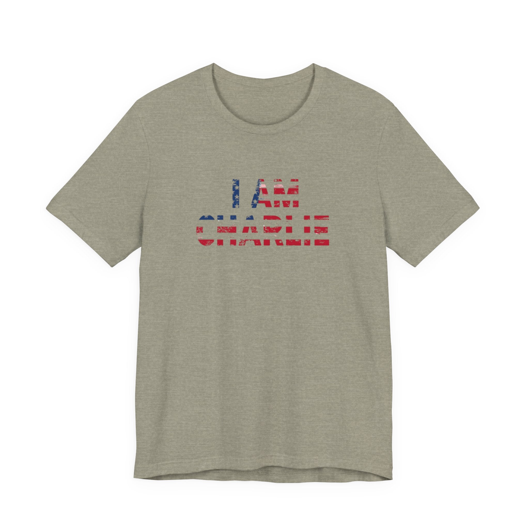Unisex Tee - I Am Charlie | Patriotic Apparel, Freedom Shirt, Casual Fashion, Gift for Activists, Everyday Wear